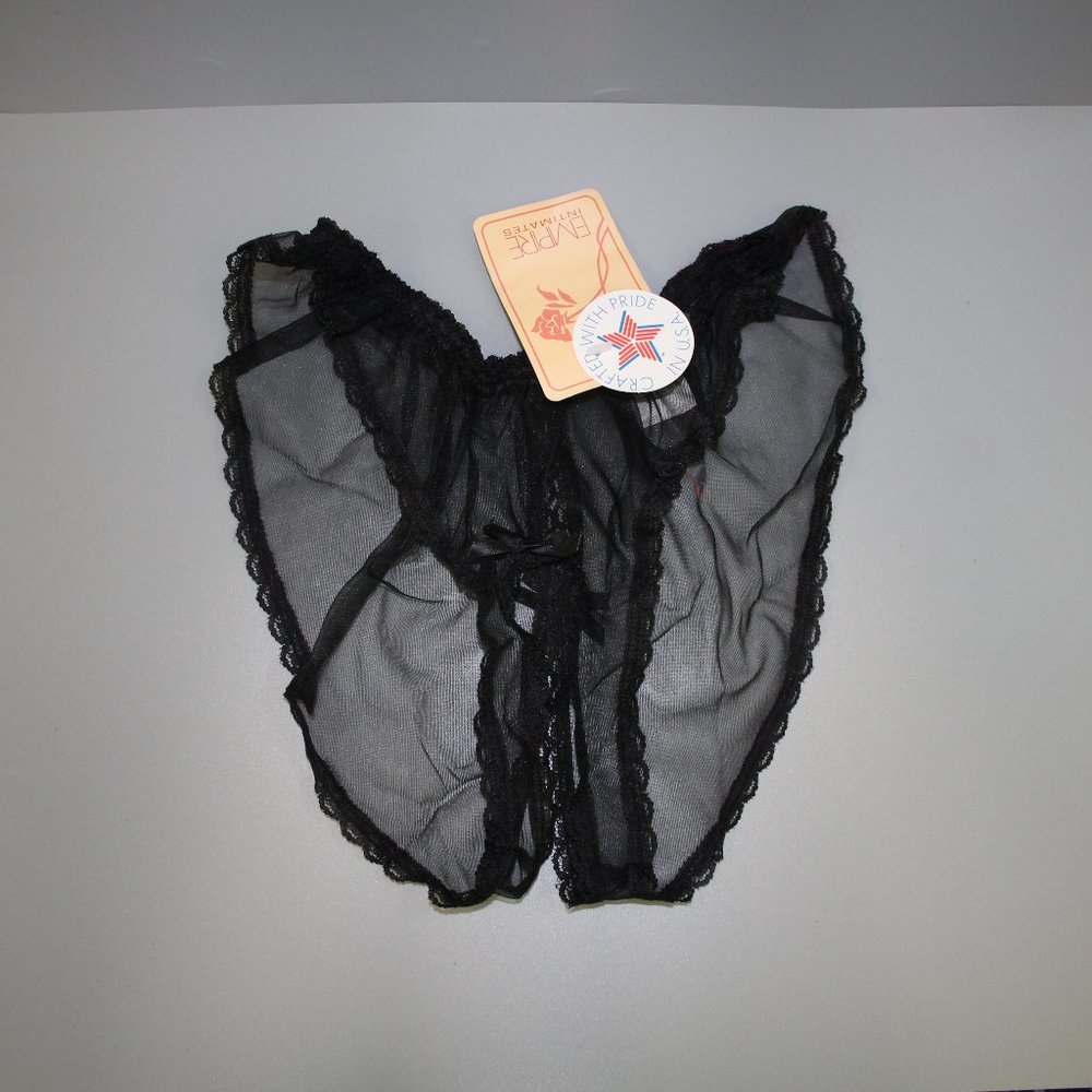 COPY - mesh crotchless panty